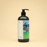 Product image for organic hand wash from LO Studio on a pale yellow background